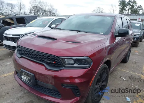 2021 Dodge Durango R/T Rwd z USA, uszkodzony, nr VIN 1C4SDHCT0MC636634